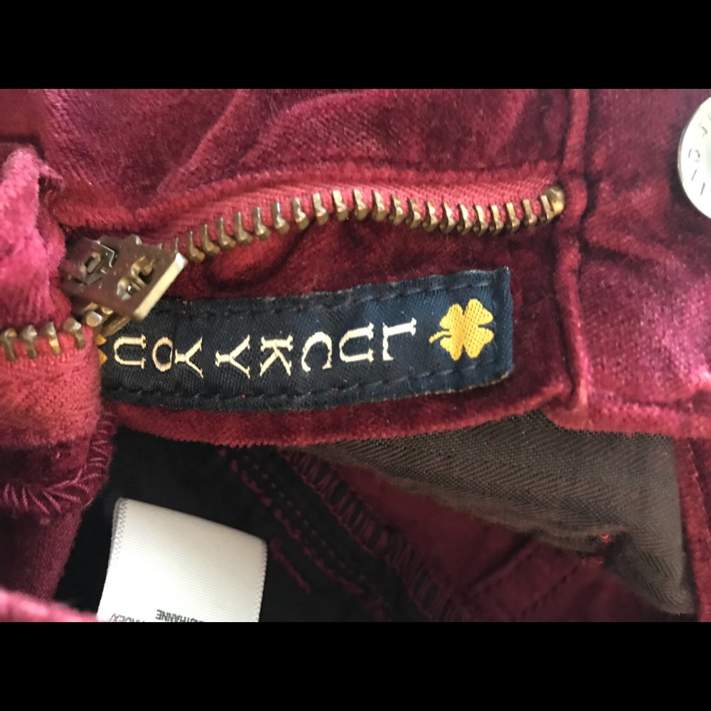 🐥WEEKEND SALE🐥 Lucky Brand Velvet Skinny Jeans